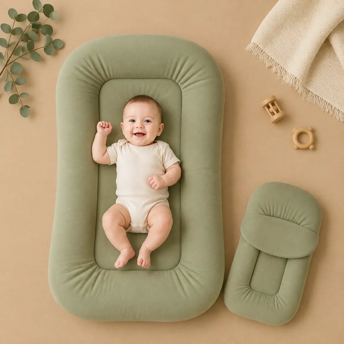 Cozy Infant Lounger Nest