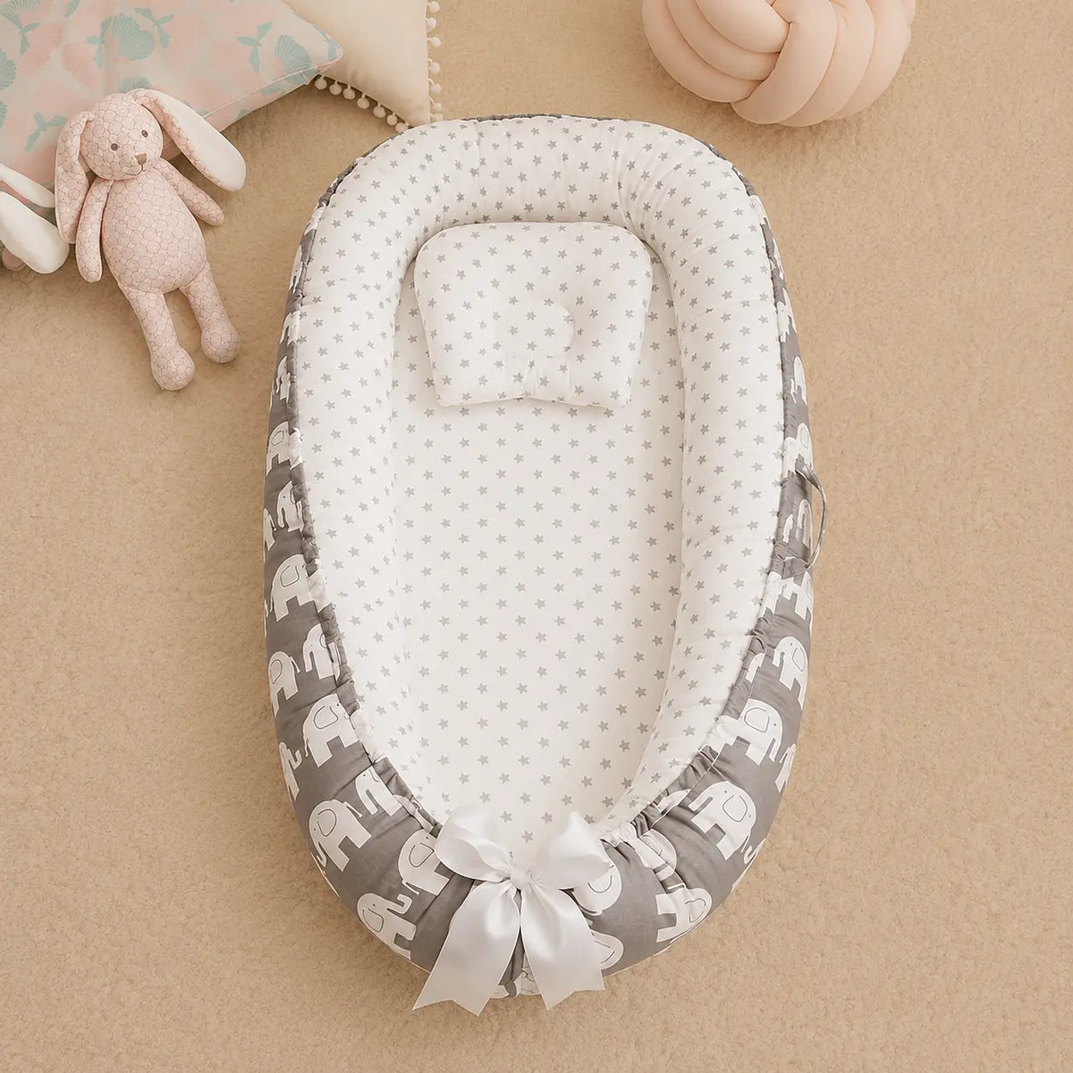 Cozy Premium Baby Lounger Nest