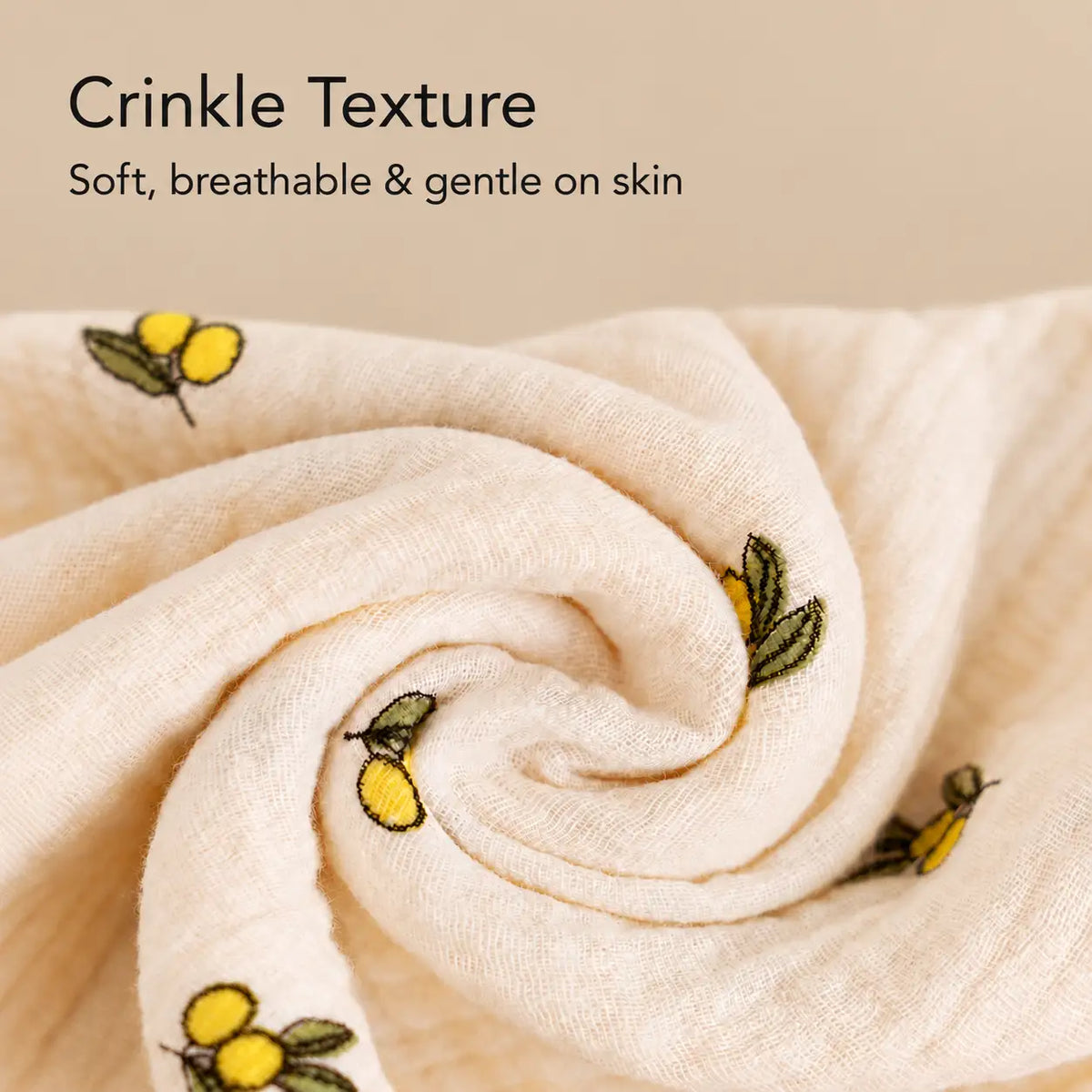 Cotton Muslin Baby Swaddle Blanket