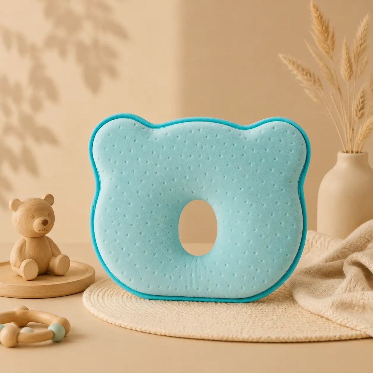 Dot Baby Head Shaping Pillow