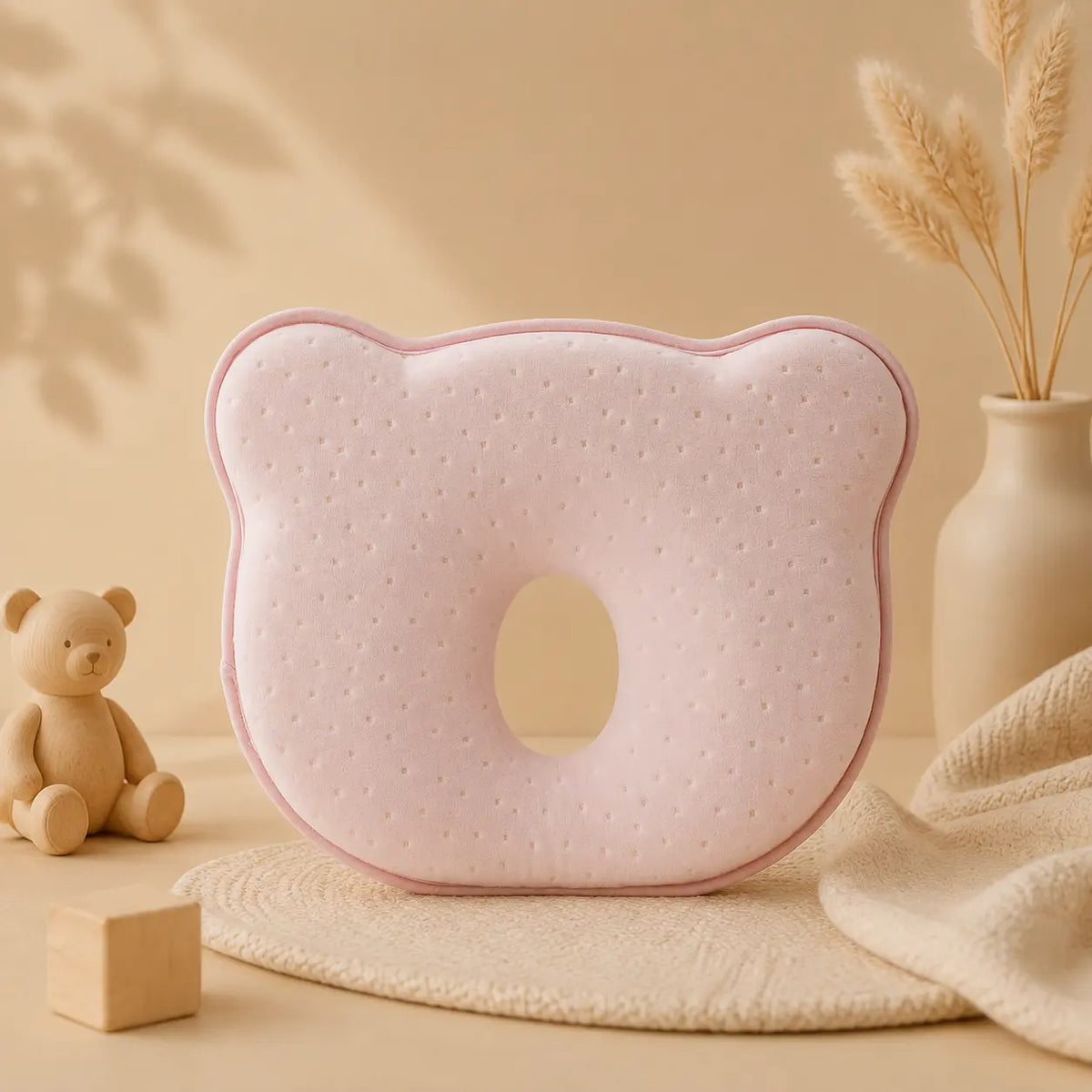 Dot Baby Head Shaping Pillow