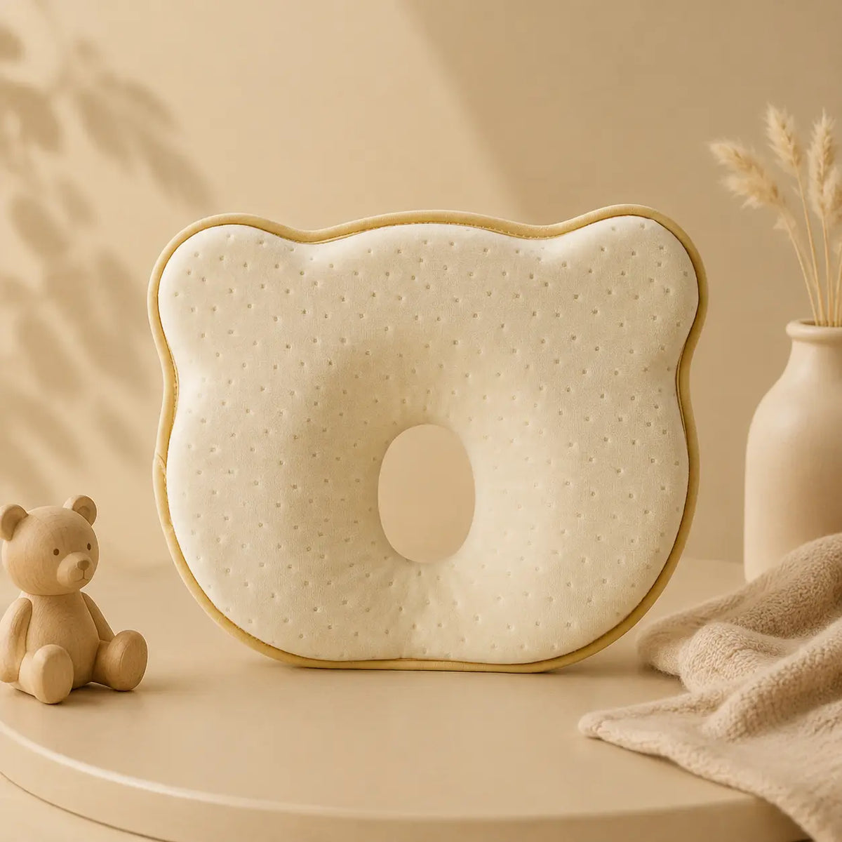 Dot Baby Head Shaping Pillow