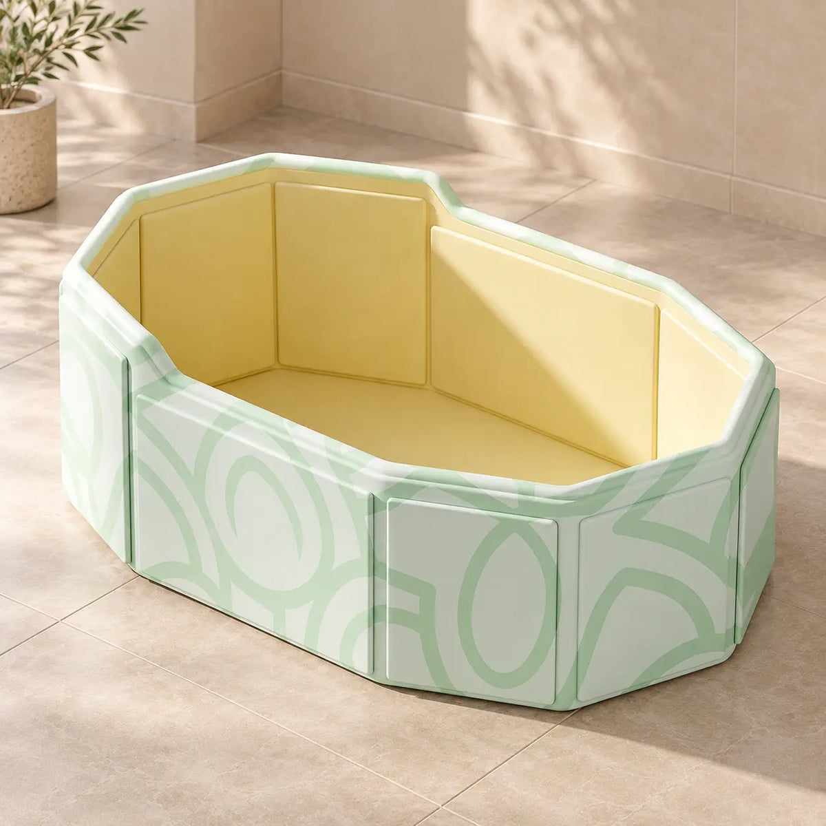 Foldable Baby and Toddler Bathtub