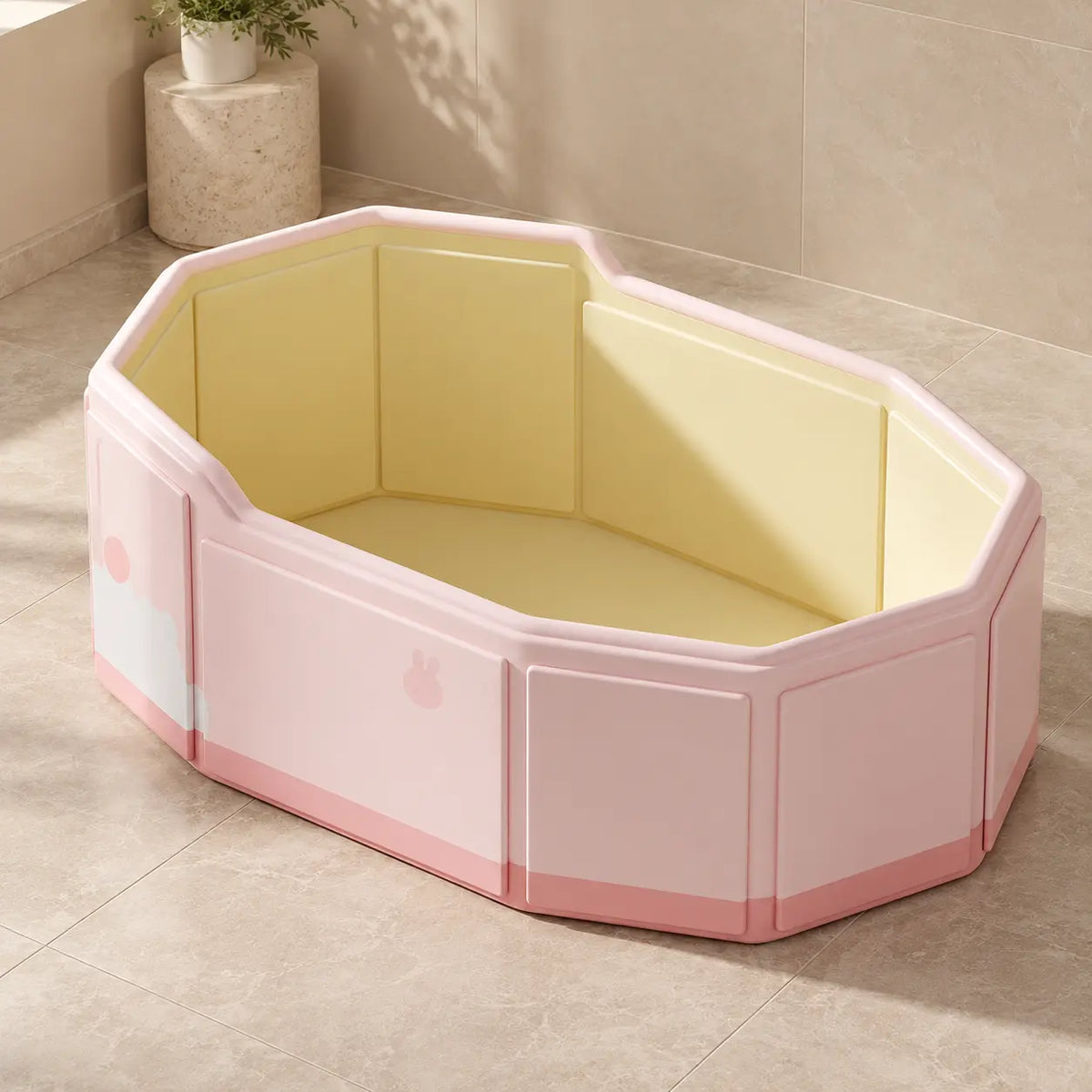 Foldable Baby and Toddler Bathtub