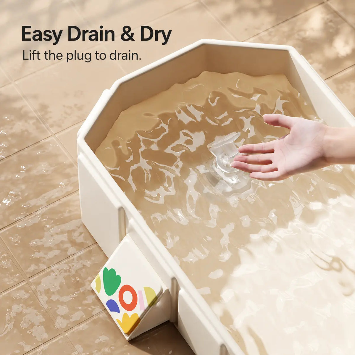 Foldable Baby and Toddler Bathtub