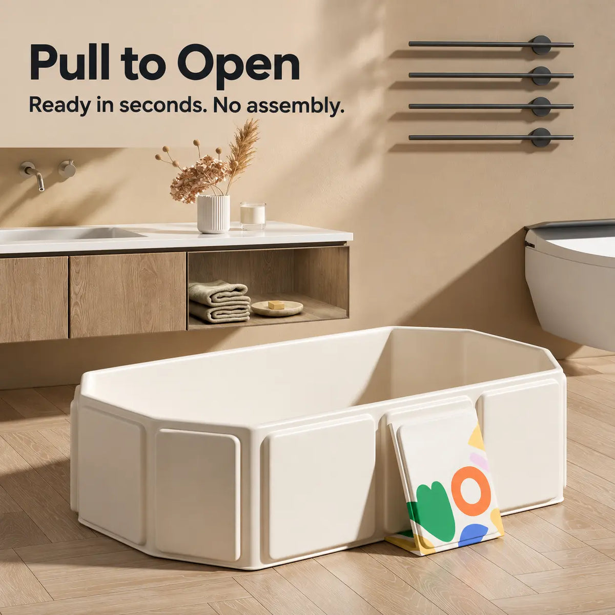 Foldable Baby and Toddler Bathtub