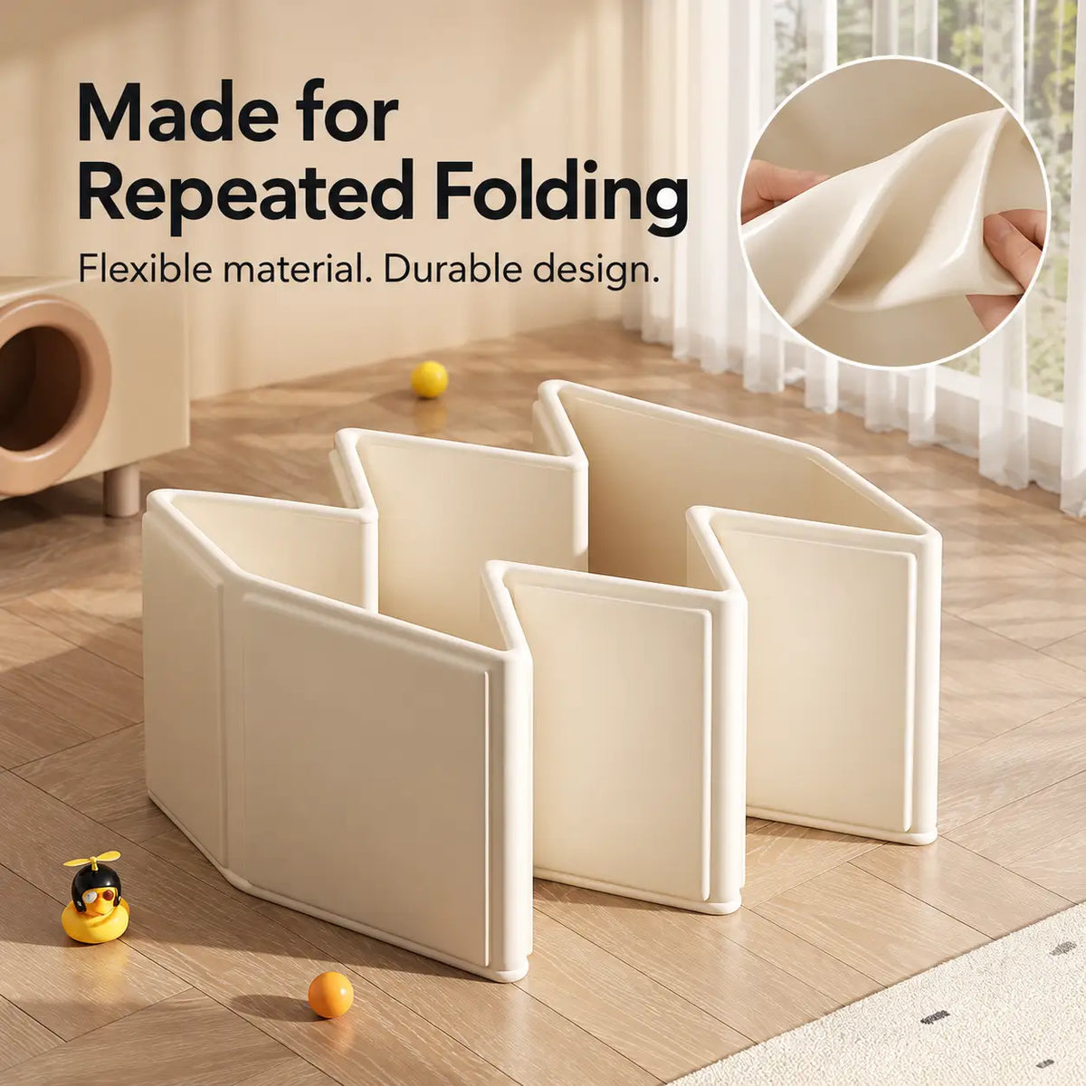 Foldable Baby and Toddler Bathtub