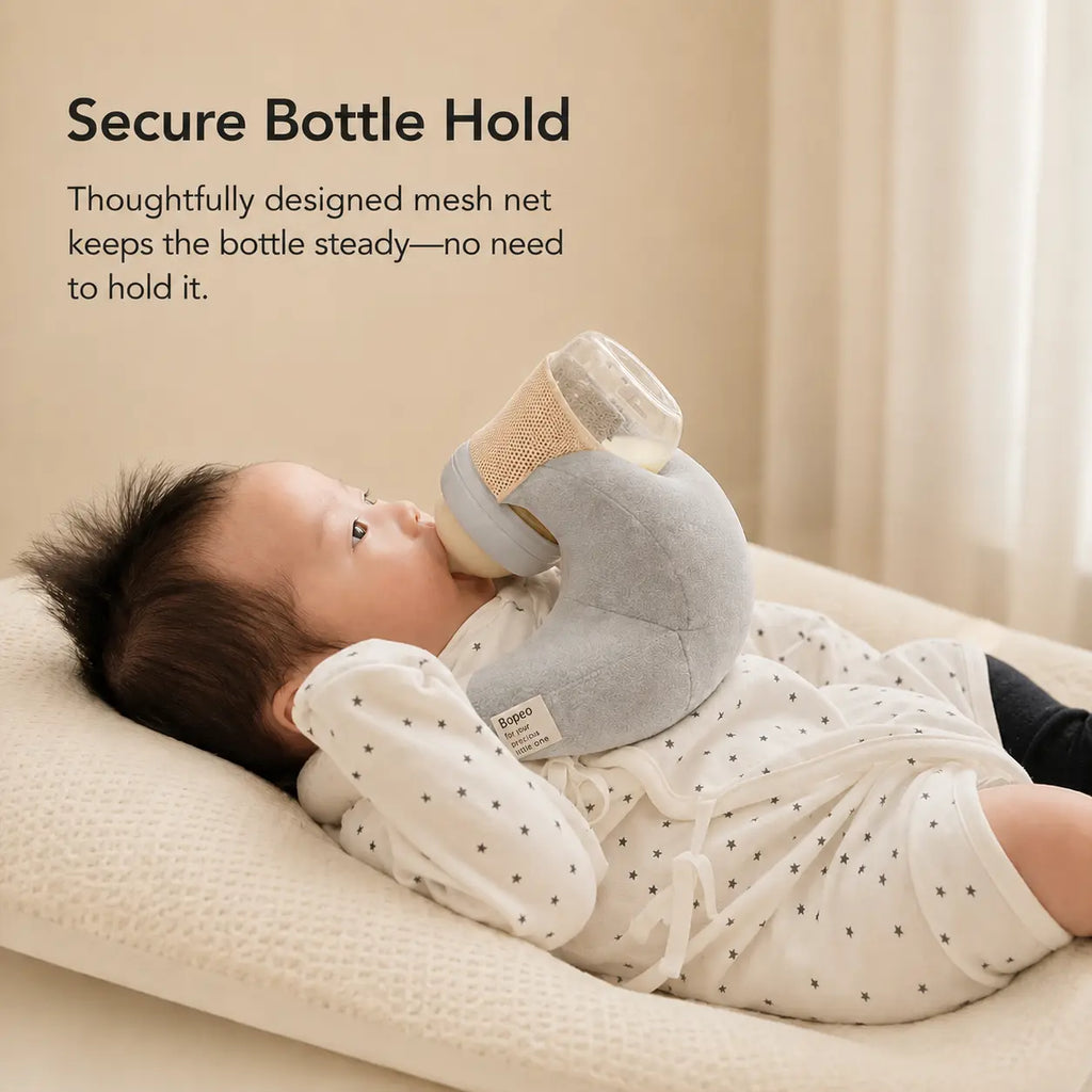 Hands-Free Baby Bottle Holder