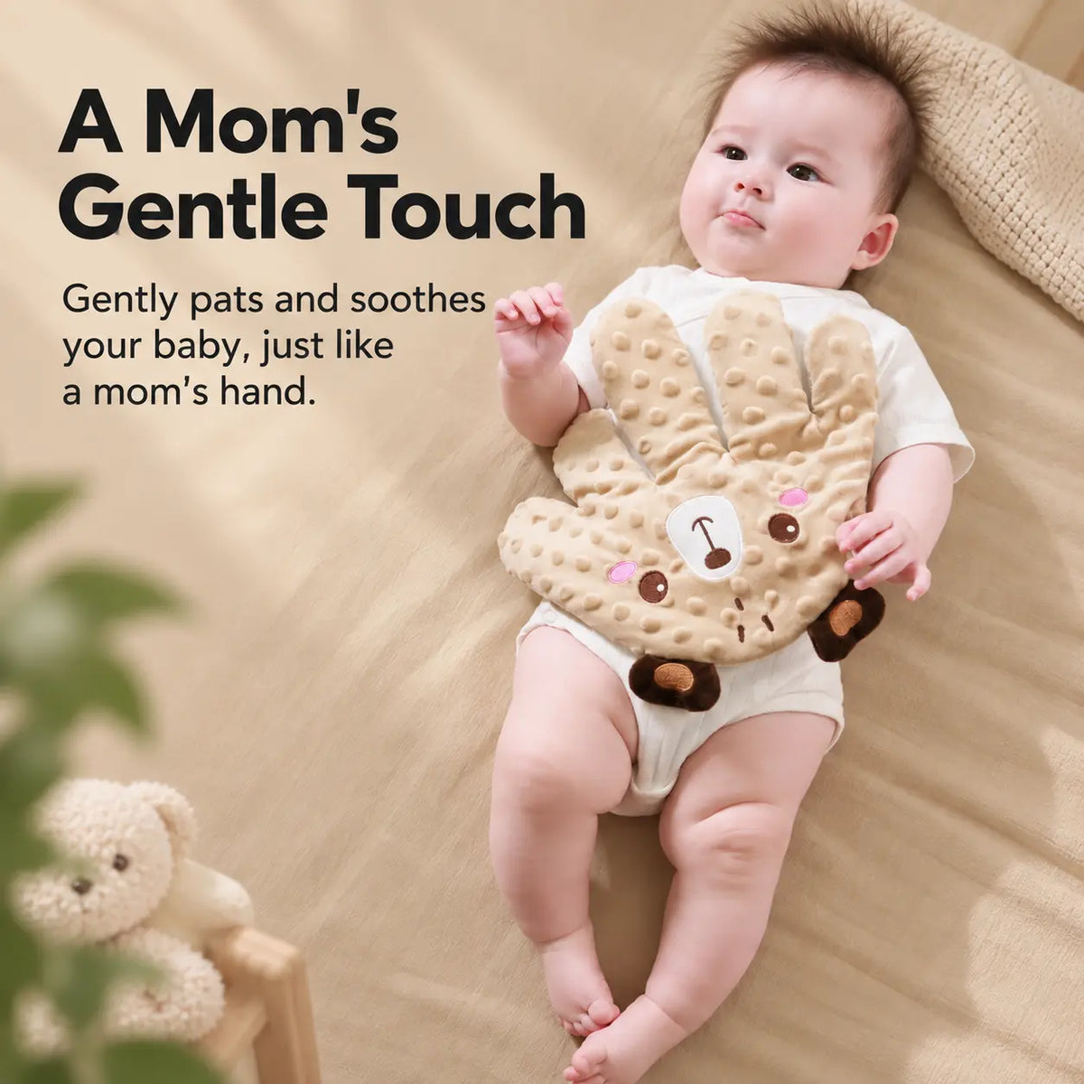 Infant Soothing Patting Hand Pillow