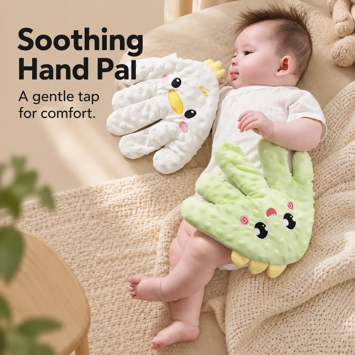 Infant Soothing Patting Hand Pillow