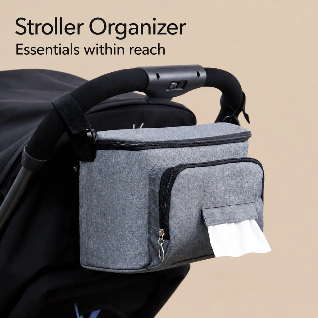 Insulated Stroller Organizer with Cupholders