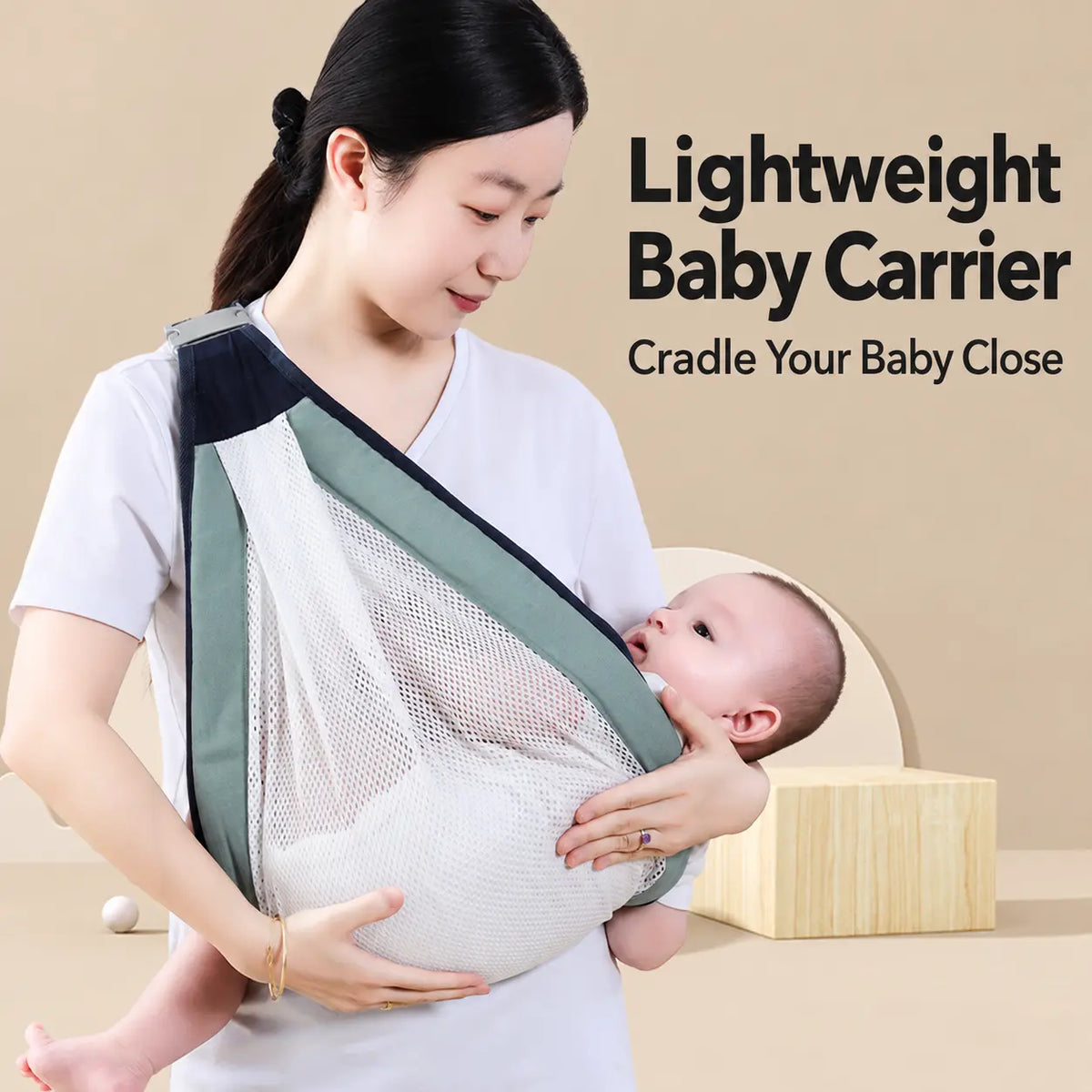 Lightweight Breathable Mesh Baby Carrier