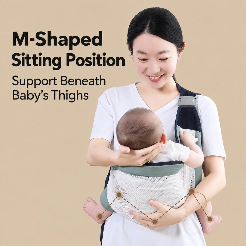 Lightweight Breathable Mesh Baby Carrier