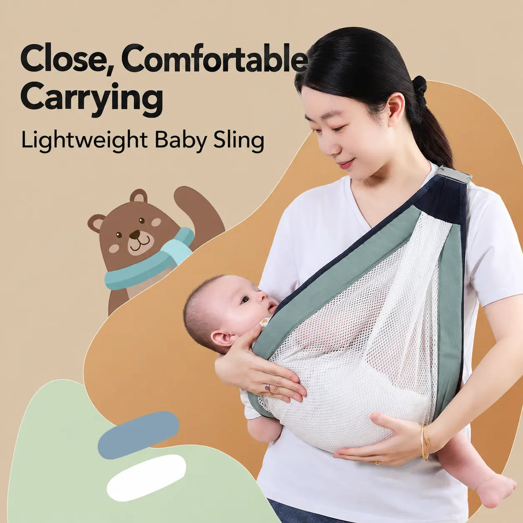 Lightweight Breathable Mesh Baby Carrier