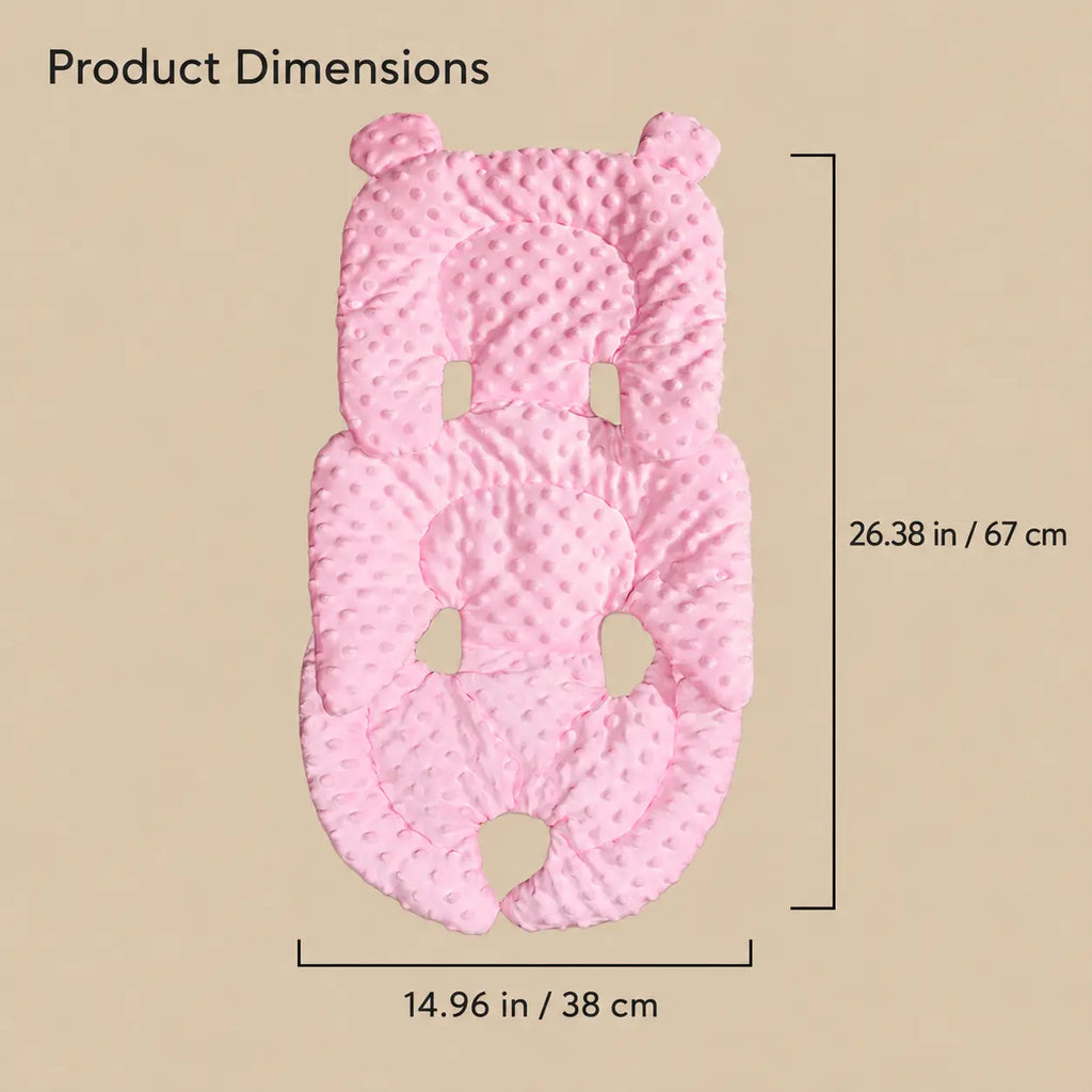 Minky Baby Stroller Seat Liner
