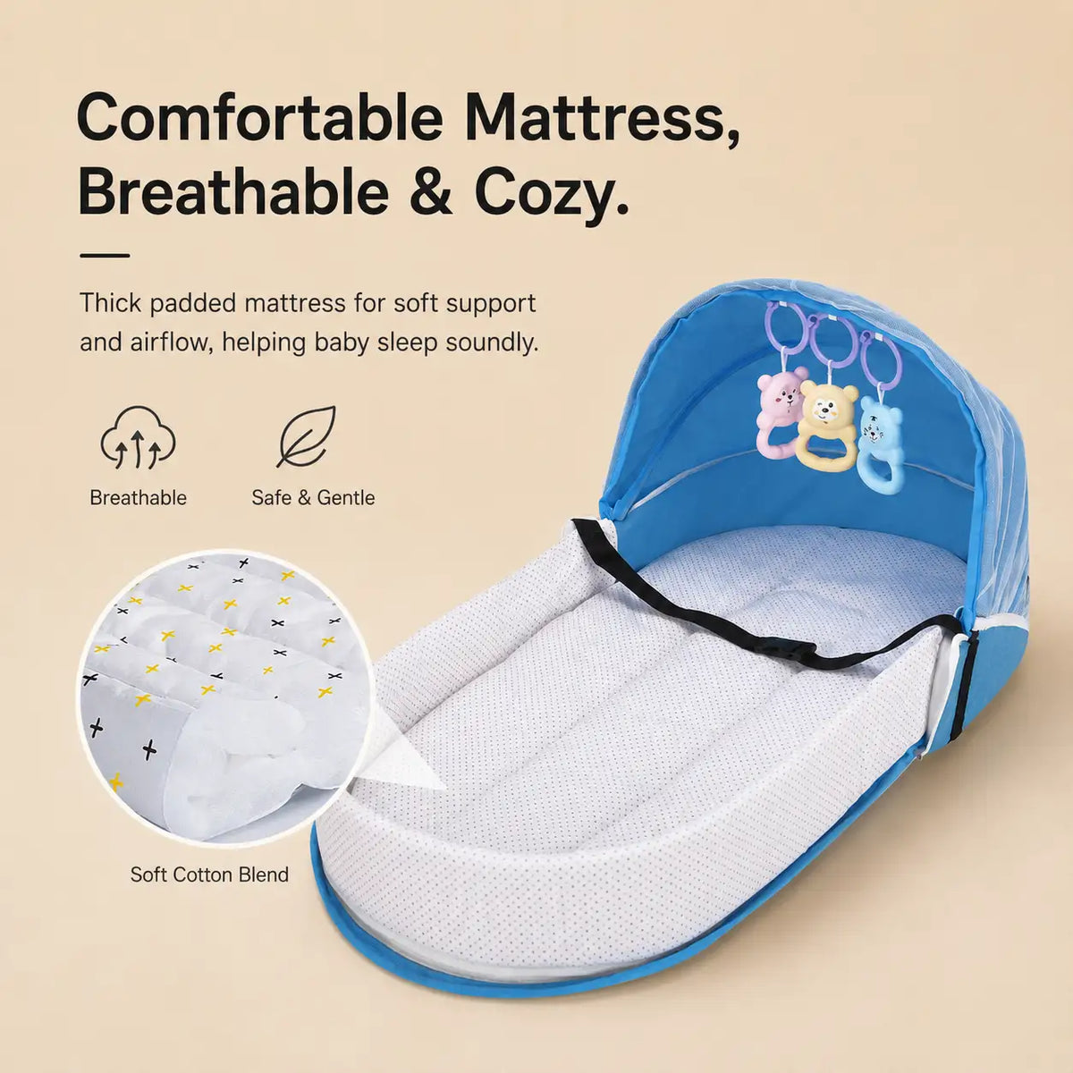 Portable Baby Lounger Nest