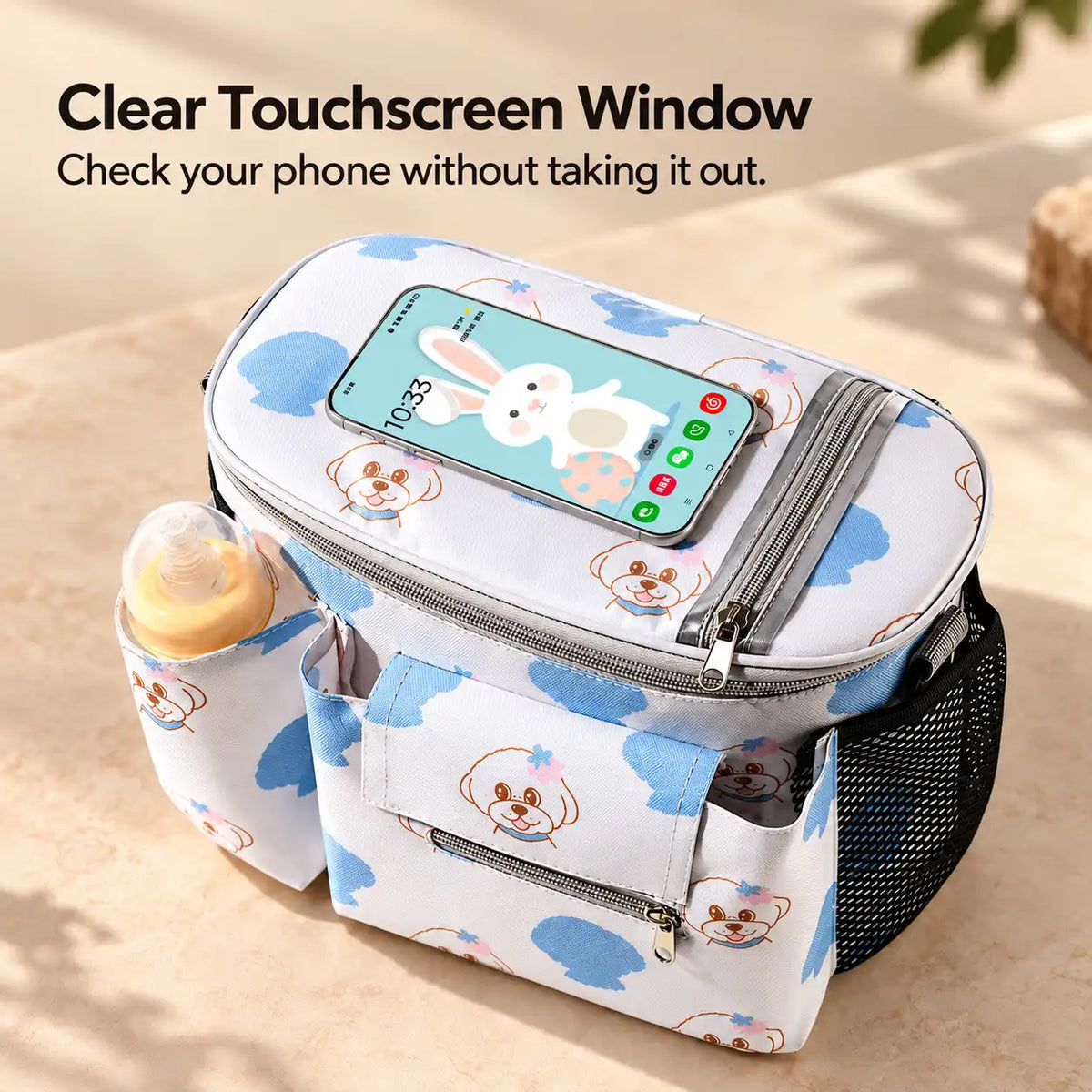Portable Baby Stroller Organizer Bag