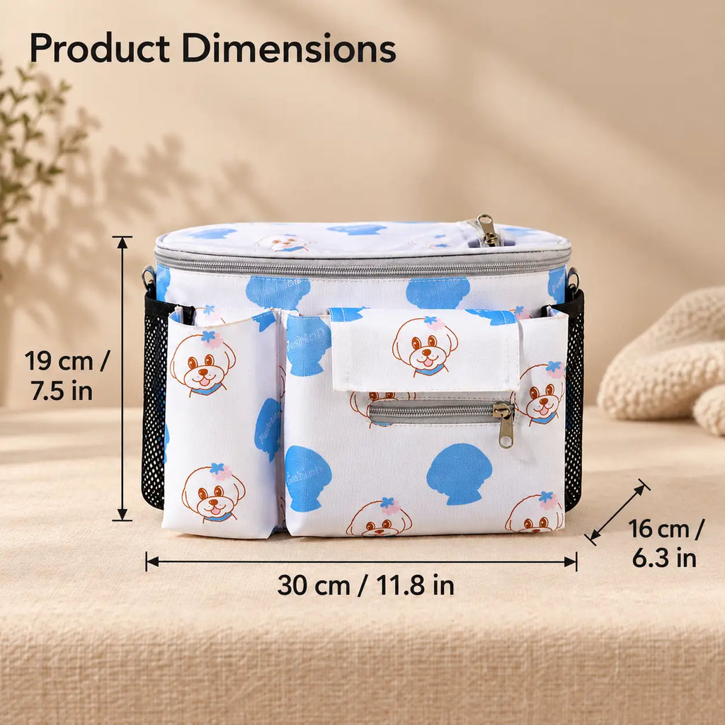 Portable Baby Stroller Organizer Bag