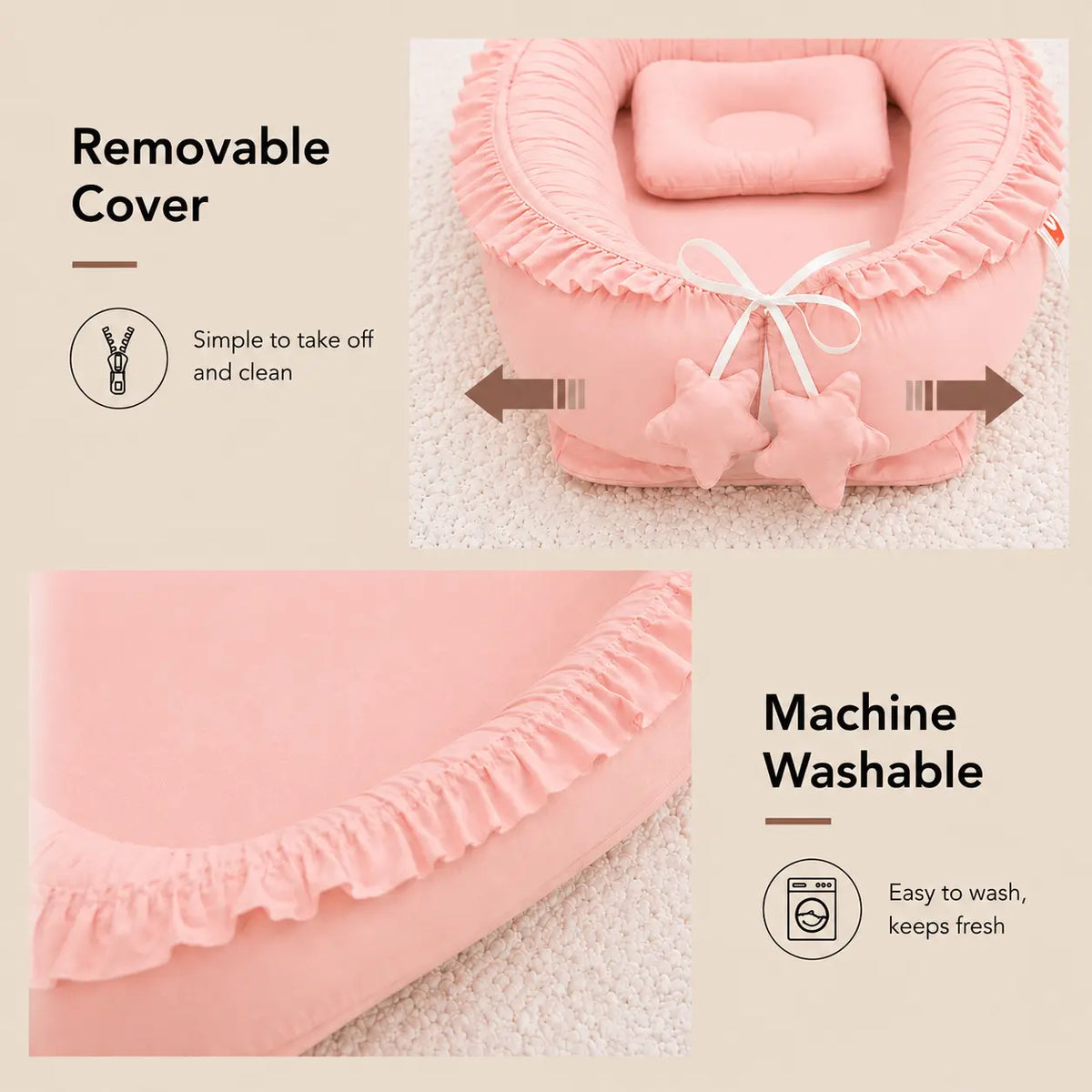 Premium Infant Nest Lounger