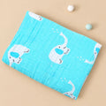 Printed Cotton Muslin Swaddle Blanket