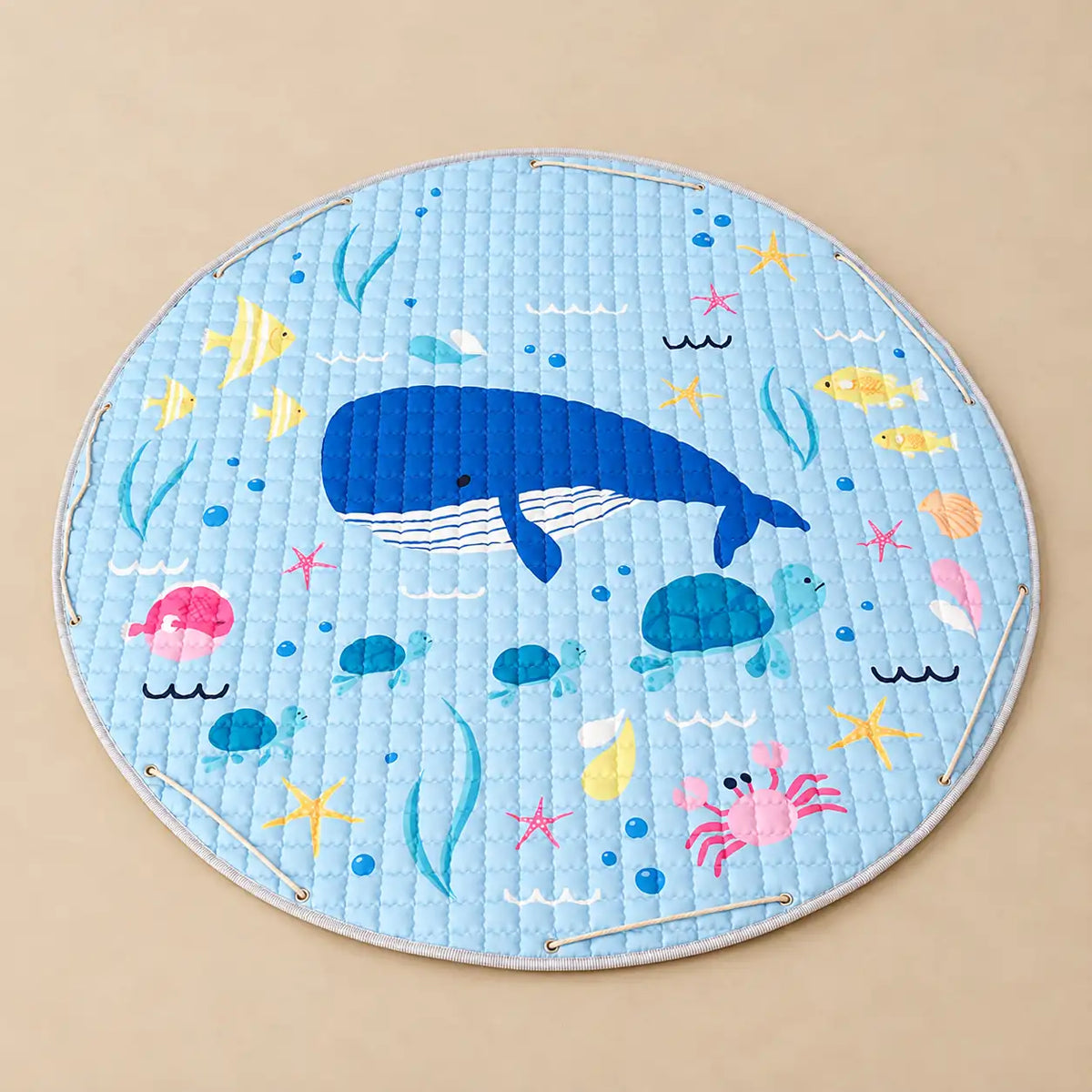 Quilted Cotton Baby Play Mat