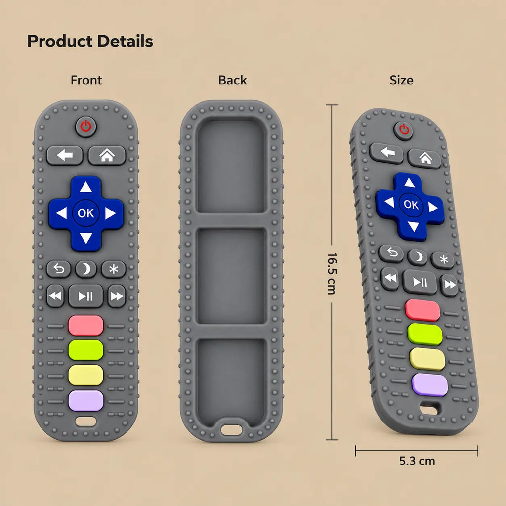 Remote Control Teethers, 2-Pack