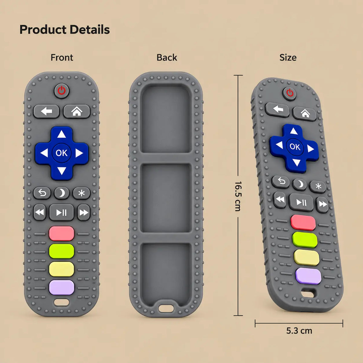 Remote Control Teethers, 2-Pack