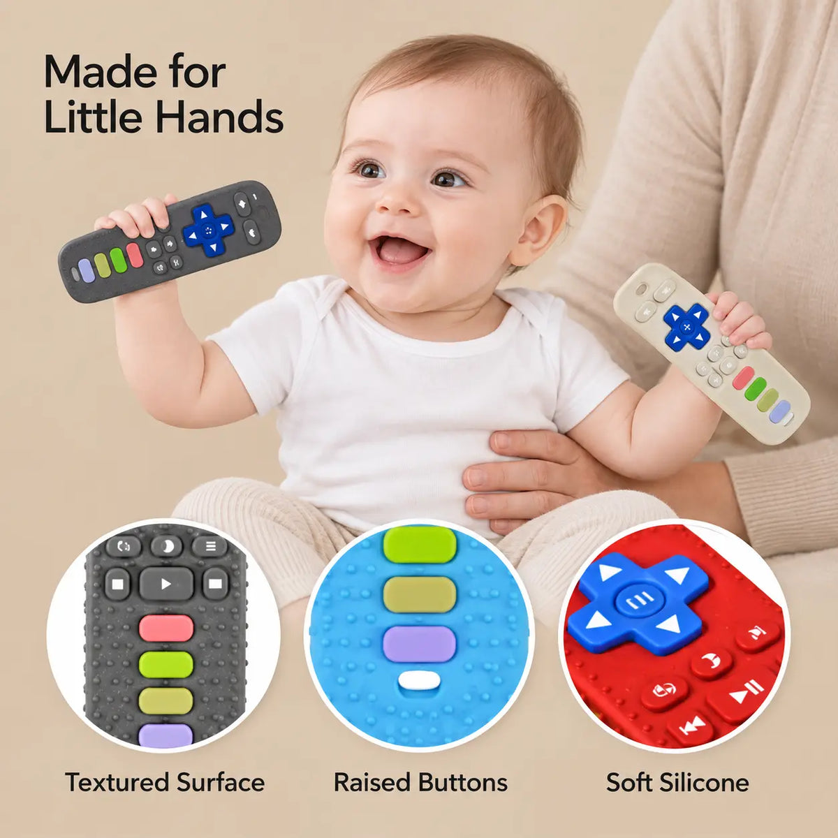 Remote Control Teethers, 2-Pack