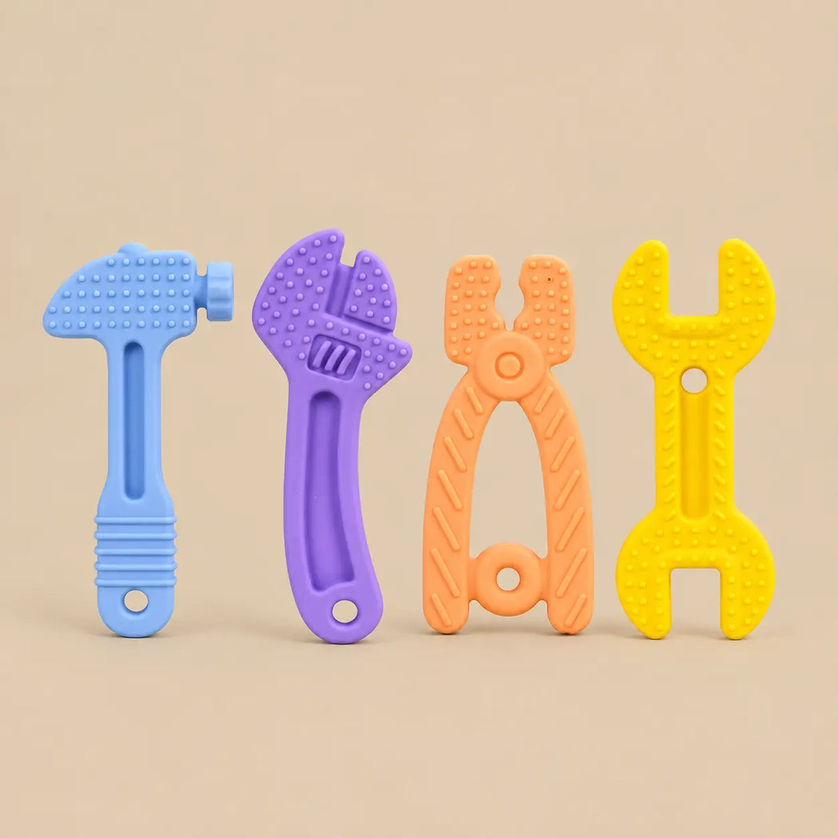 Silicone Tool Baby Teether Set