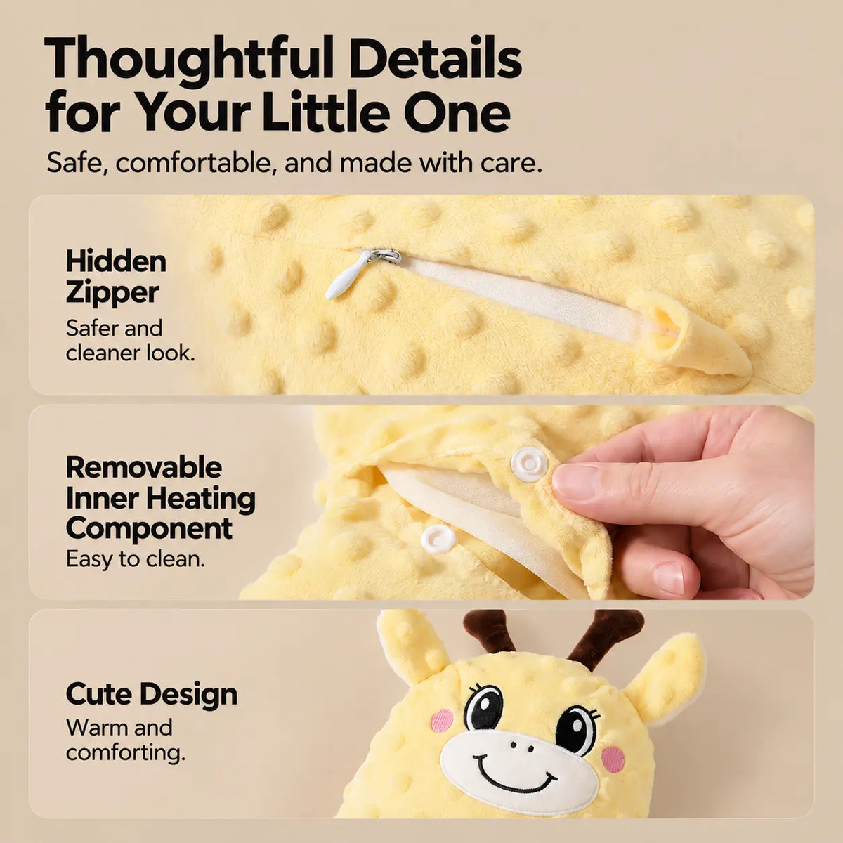 Smart Patting Baby Comfort Pillow