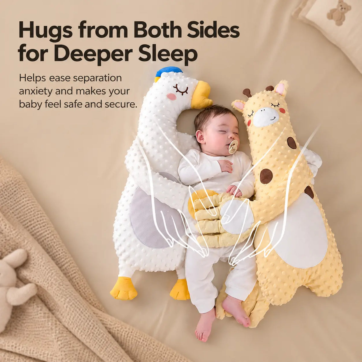 Soothing Patting Baby Comfort Pillow