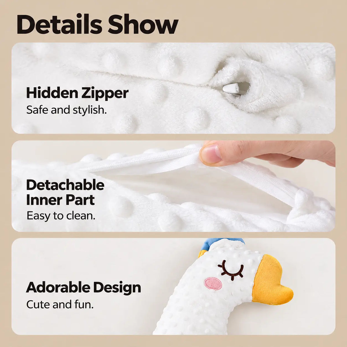 Soothing Patting Baby Comfort Pillow