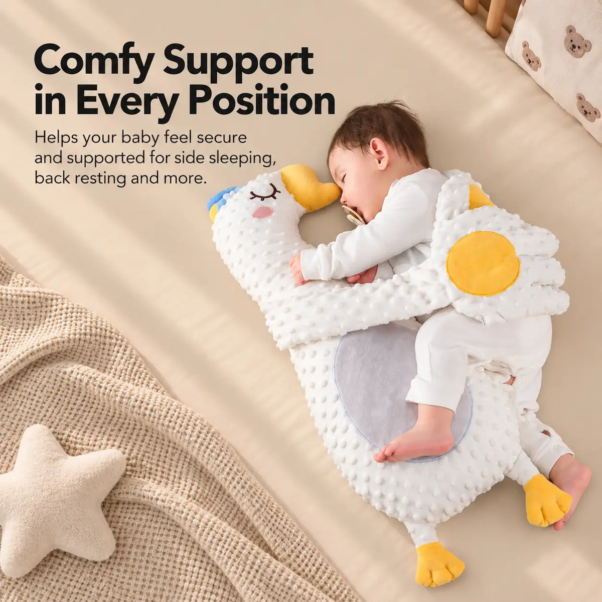 Soothing Patting Baby Comfort Pillow