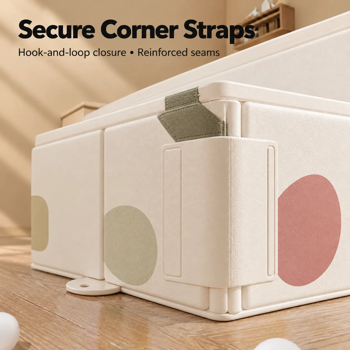 Square Foldable Baby and Toddler Bathtub