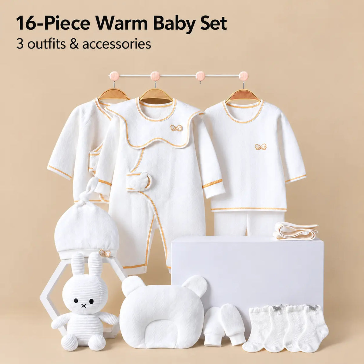 Winter Cotton Baby Clothing Gift Set